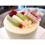 【蛋糕&氣球HAPPY BIRTHDAY 房子蛋糕插牌