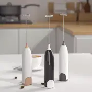 Hand Electric Milk Frother Automatic Rotary Egg Beater Coffee Cappuccino Creamer