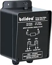 Briidea Pump Start Relay Sprinkler System 1-2 HP at 120/240V