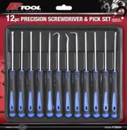 12pc precision screwdriver plus Hook & pick set PT30234