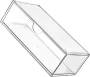 [Luxshiny] Portable Sunglasses Organizer Sturdy Transparent Storage Box for Glasses Jewelry Sundries Lightweight Display Holder for Travel Home Use