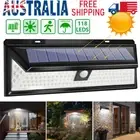 118 LED Solar Motion Sensor Light Outdoor Garden Security Garden Wall Flood Lamp