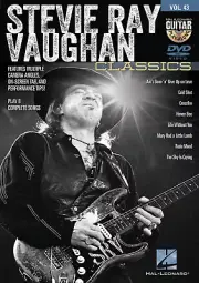 Stevie Ray Vaughan Guitar Play-Along DVD Vol 43 SRV Lessons How To Video