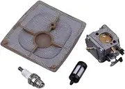 New Carburetor Carb & Air Fuel Line Filter Accessories Fit for for STI/HL 041 Farm Boss Gas Carb Chainsaw