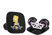 Drift Skate, Portable Outdoor Sports Riding Healthy Drift Board, Adult Two-Wheeled Split Skateboard