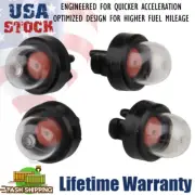 4 Pack Primer Bulb Pump Bulbs For Homelite Echo Stihl Craftsman Chainsaw Poulan
