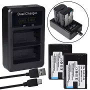 Battery for Canon EOS 5DS EOS 70D EOS 7D Mark II EOS 5DS R XC15 WFT-E5 /Charger