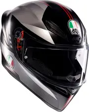 AGV K1 S Lap, full face helmet , color: Matt Black/Grey/Red , size: M