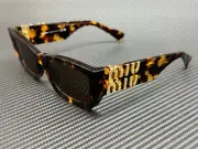 MIU MIU MU 09WS VAU06B Honey Havana Brown Women's 53 mm Sunglasses