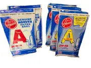 Lot 5 Type A Hoover Filter Sweeper Vacuum Bags Upright Cleaners Total 15 Bags