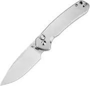 NEW CJRB Pyrite Button Lock Steel. Folding Knives
