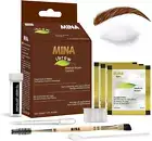 Mina Ibrow Hair Color Medium Brown|Natural Spot Coloring and Hair Tinting Powder