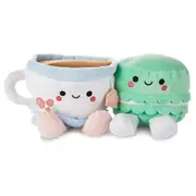 Hallmark Better Together Magnetic Plush - Teacup and Macaron