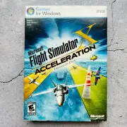 Microsoft Flight Simulator Acceleration Expansion Pack Windows Video Game SEALED
