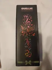 Ovellic Purple Karaoke Microphone , Wireless & Bluetooth With LED Lightning