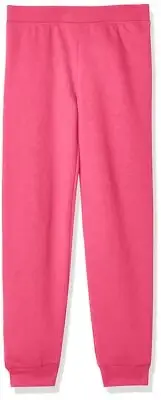 Hanes Girls Comfortsoft Ecosmart Jogger Pants Amaranth Size M