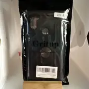 Gritup Samsung Galaxy A11 Black Ring stand Case With Glass Protector - NEW