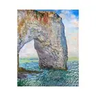 Claude Monet, Manneporte near Etretat, 1886, Canvas Print, 24" x 30" + Border