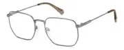 POLAROID PLD D485 R80 MATTE DARK RUTHENIUM 54/19/140 MAN Eyewear Frame