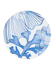 [Maxwell & Williams] Blue Coral Ceramic Round Coaster 10cm Coral Life