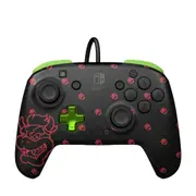 Rematch Glow Wired Controller for Nintendo Switch (Bowser)