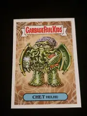 2018 Garbage Pail Kids Oh The Horror-ible CHET HULHU 6a GPK