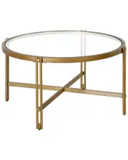 Abraham + Ivy Inez 32in Round Coffee Table