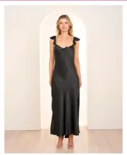 MIRABEL FLUTTER SLEEVE DRESS - Pilgrim size 16