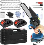 Super Saw Mini Chainsaw Cordless 6 Inch,Mini Electric Chainsaw Cordless Pruning