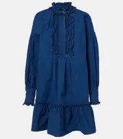 [Valentino] Valentino Denim minidress AU 6 blue