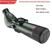 Teseek SPX5-80 300mm 350X 5MP 4K Astronomical Telescope IP54 with Dual Screens