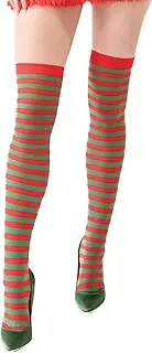 [Playhaus Costumes] Costume Socks Red Green, Orange, One Size