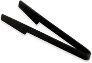 Kuhn Rikon 6-Inch, Black Small Silicone Chef's Tongs