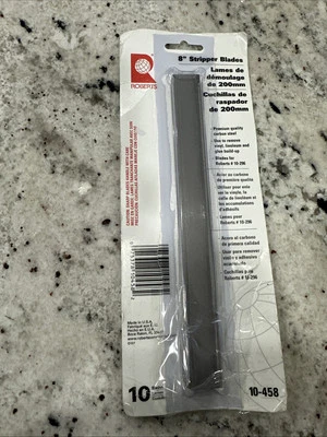 Roberts 10-458 Scraper Blade,8 In,Pk10 New.