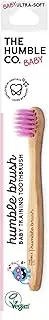 Humble Co. Baby Ultra Soft Bristles Bamboo Toothbrush, Purple
