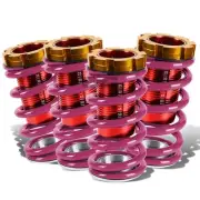 Fit 88-00 Civic Eg Ek/Dc 1-4" Lowering Scaled Suspension Coilover Purple Spring (for: Honda)