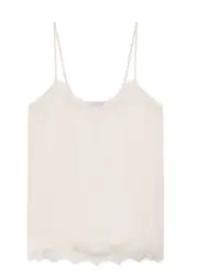 Simone PÉRÈLE Satin Secrets Lace-trimmed Satin Camisole - Light Pink 4 (UK 14 / L)
