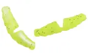 2 Packs Berkley Powerbait Ice Action Waxy Chartreuse Shad