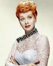 Lucille Ball Colorized Film Still REPRINT RP #8566