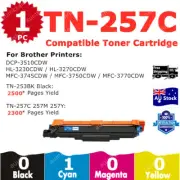 1x Compatible Toner TN253 TN257 TN-253BK TN-257 Cyan For Brother HL-3230CDW