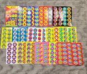 Trend Retro 23 Sheets 344 Scratch And Sniff Stickers Lot Reward Licorice Mint