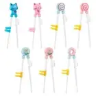 Chopstick Correct Usage Eating Training Chopsticks Cartoon Learn Chopsticks