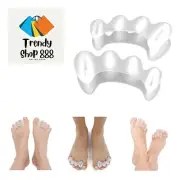 The Toe Spacers, Unisex, Clear, Medium