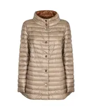 Herno Reversible Button-Up Down Jacket IT40,IT44,IT42 Nude