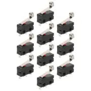 10 Pcs Limit Switch with Lever Arm Appliance Repairing Accessory