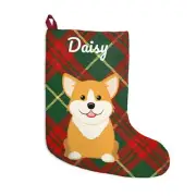 Corgi Stocking Gift Pembroke Welsh Corgi Mom Dad Personalized Christmas Present