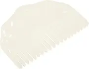 Beaupretty Elegant Resin Side Comb for Women Traditional Chinese Hair Styling Accessory Durable Comfortable Grip for Home Use Special Occasions Craftsmanship Classic