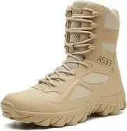 [Zivopah] Men's Tactical Boots Military Work Boots Desert Combat Outdoor Boots for Hiking Motorcycle Climbing