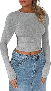 [Generic] Women's Thermal Tops Pack Autumn Winter Warm Plus Size Thermal Underwears Compression Function Fleece Thermal Underwear Long for Women Thermal