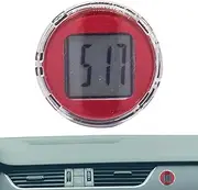 Watch out for dashboard, grab the clock, digital stick on the clock of cars, small vent clock, adhesive dashboard decoration, waterproof car clock for home and cycle